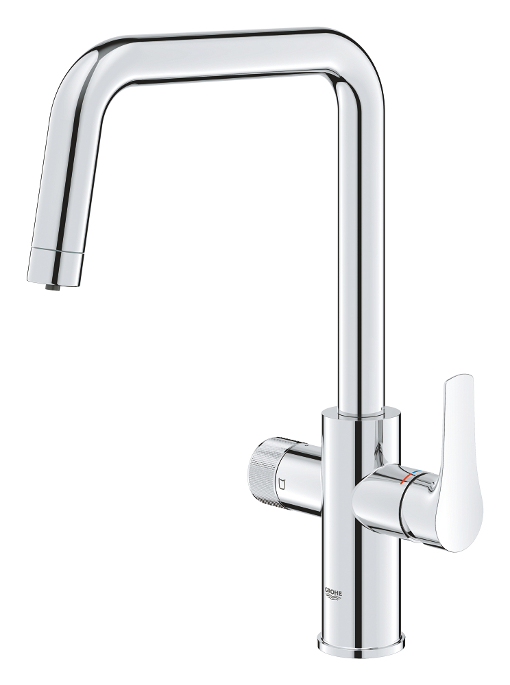 Смеситель для мойки Grohe Blue Pure Eurosmart, Хром, U-излив (30583000)