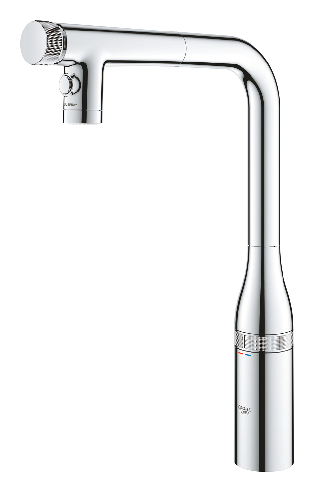 Смеситель для мойки Grohe, Accent Smart Control, Хром, L-излив